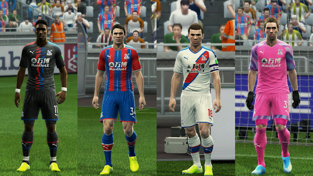 crystal palace new kits
