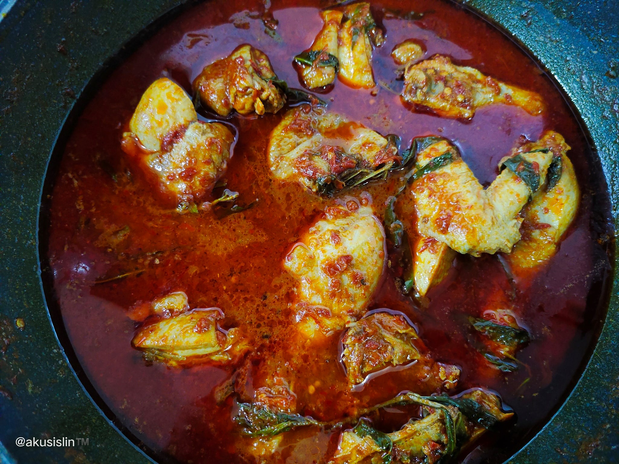 Masak Asam Pedas Ayam Di 9 Syawal