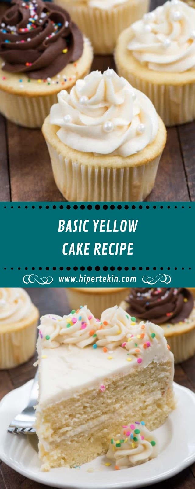 BASIC YELLOW CAKE RECIPE