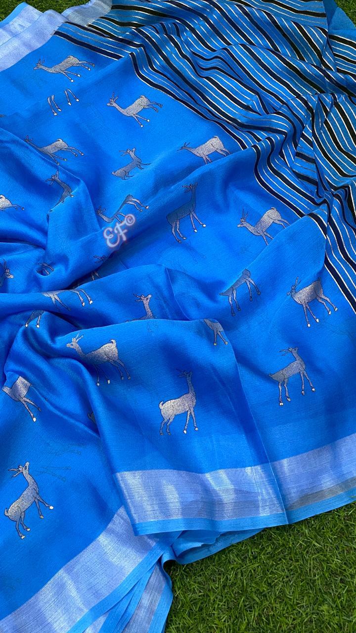 Fancy warm chiffon sarees