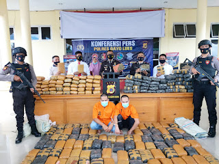 Terlibat Ganja 195 Kg, Kakak Beradik Ditangkap oleh Polres Gayo Lues Juli 10, 2021