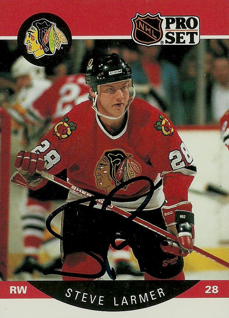 STEVE LARMER Chicago Blackhawks 1992 CCM Throwback Away Hockey Jersey,  MEDIUM : : Sports & Outdoors