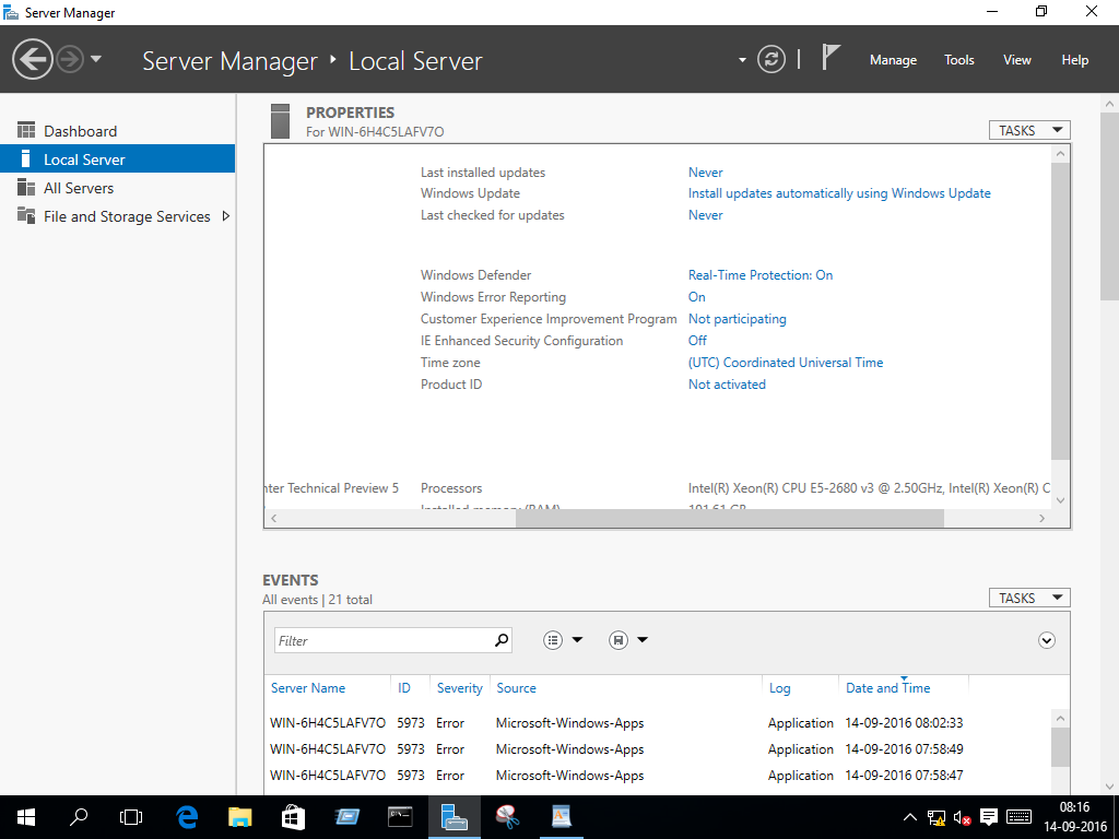 Technical Skills Enhancement World: Windows Server 2016 Technical ...