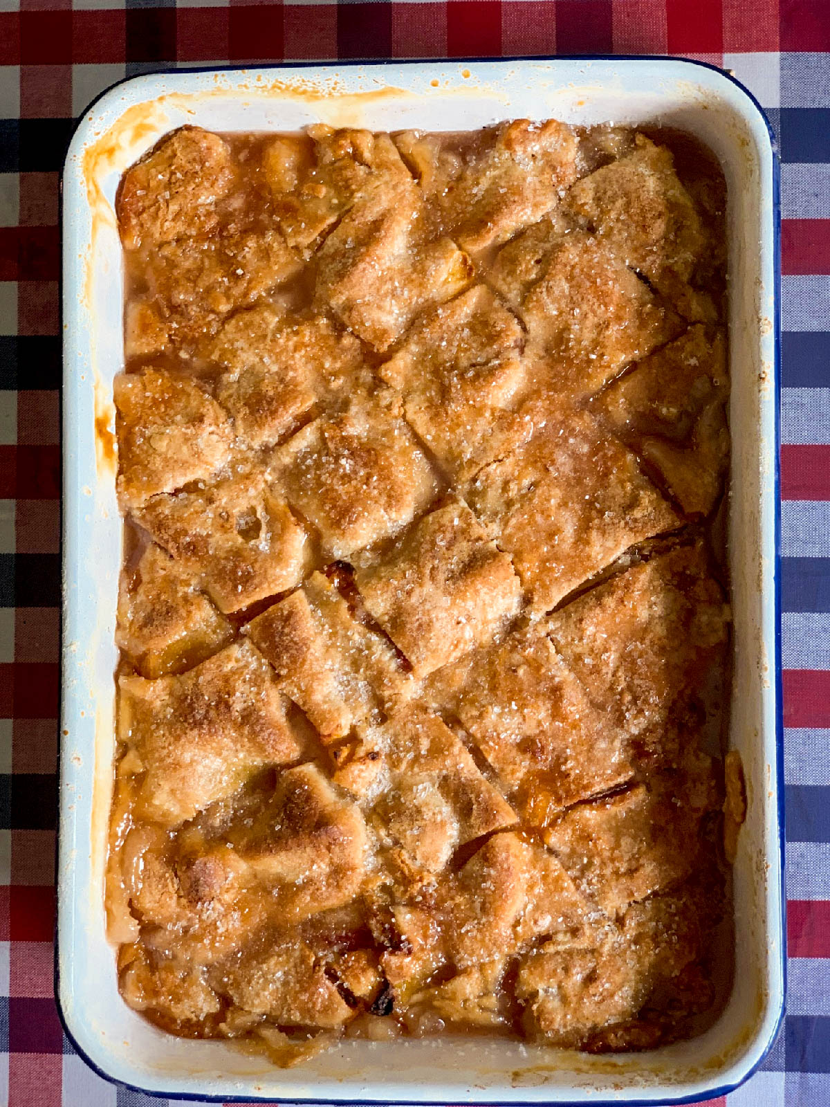 Peach Dumpling Cobbler