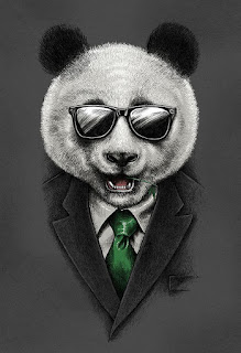 Wallpaper whatsapp iPhone Panda 3D kualitas HD 11