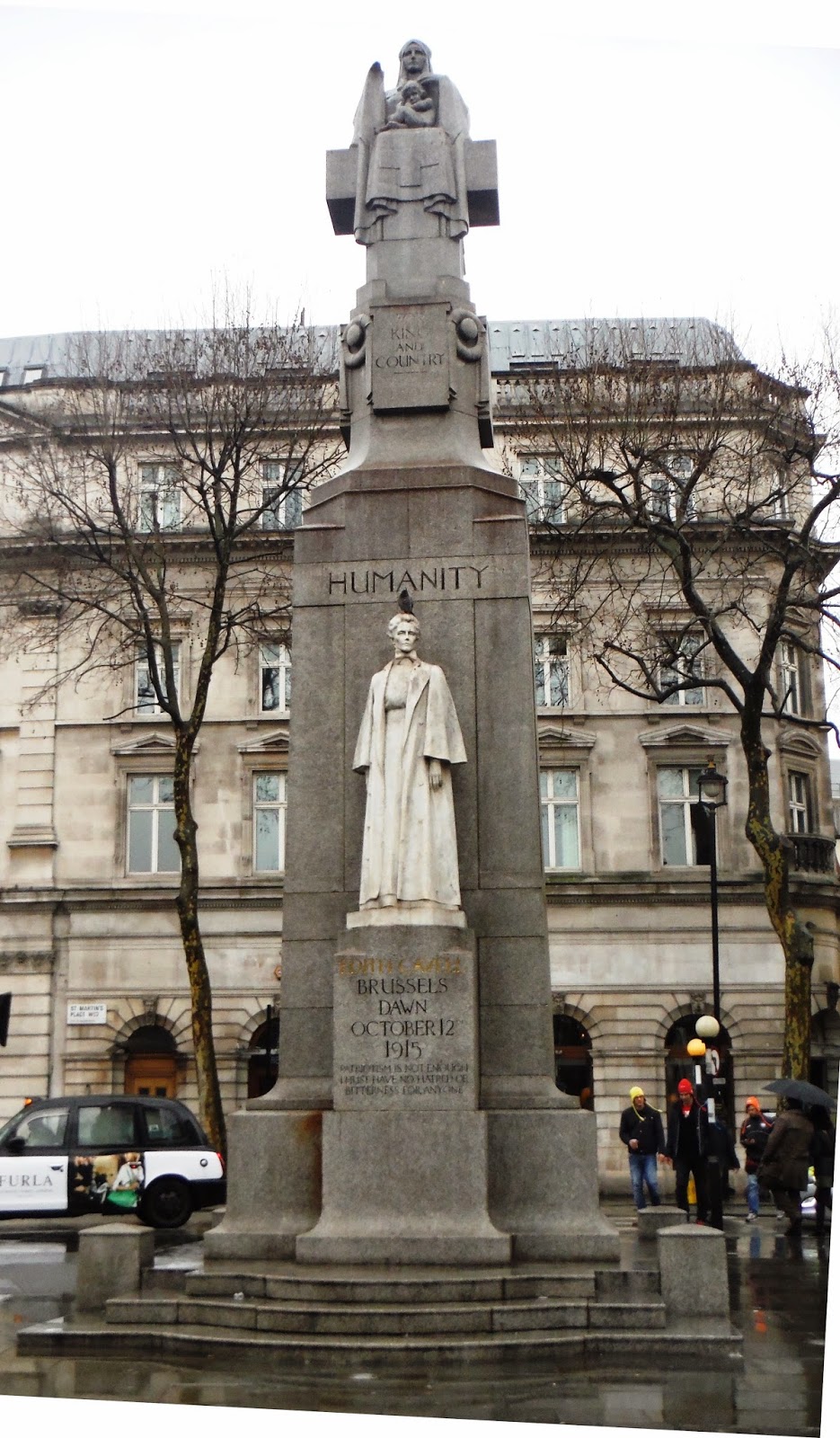 Veterans History Project, Niles IL: London Statue of Edith Cavell