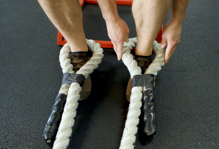 Battle Rope Leg Waves: The Ultimate In Lower-Body Power And Pump