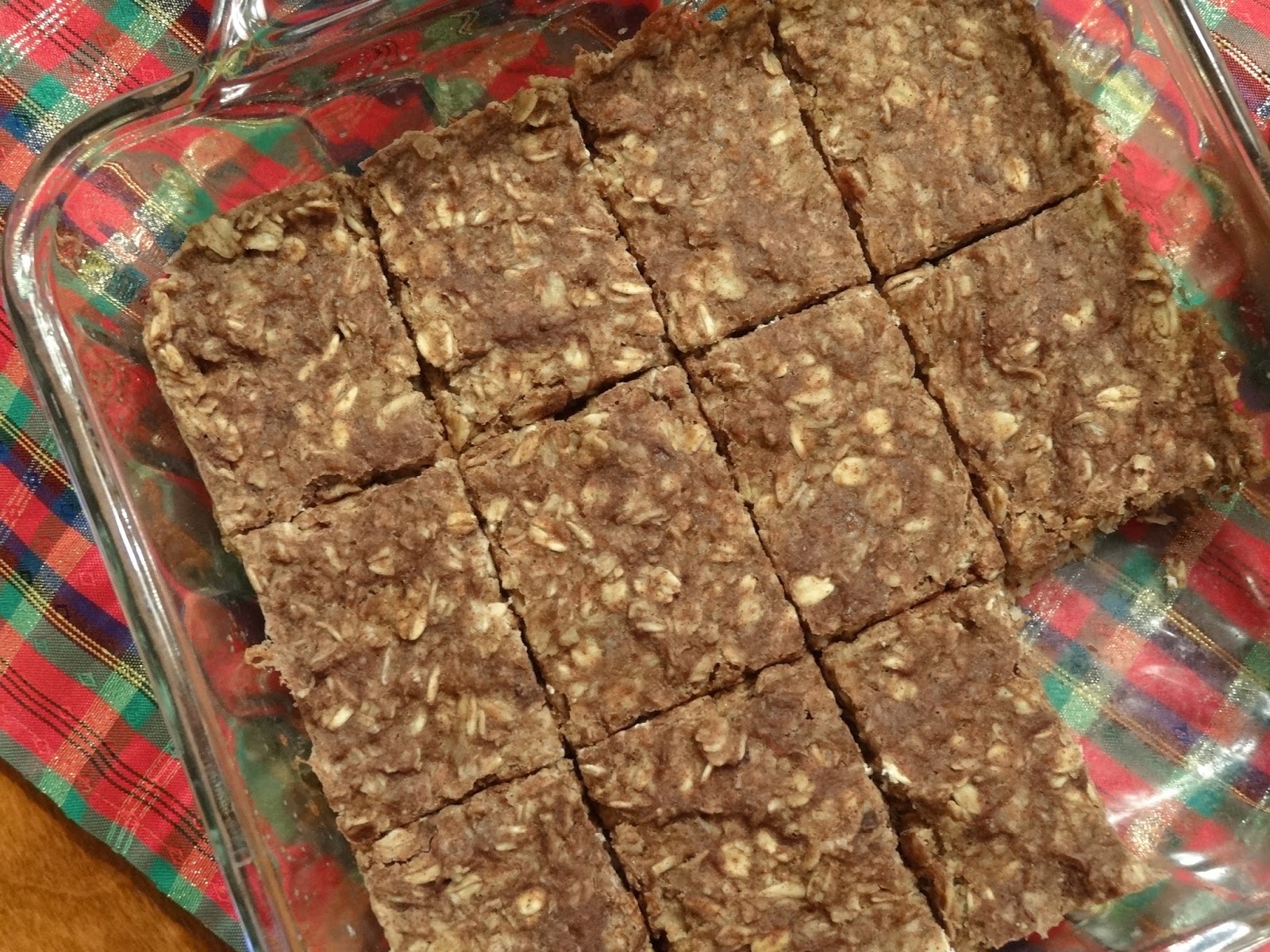 Banana Oat Breakfast Squares
