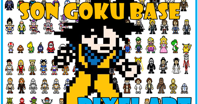 Son Goku base [Pixel Art] ~ Optifutura