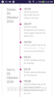 Proses Pengiriman Anteraja di Tokopedia