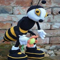 PATRON ABEJA AMIGURUMI 28500