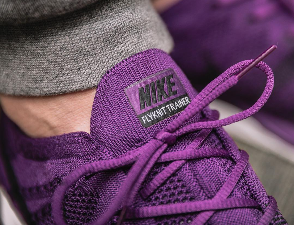 Swag Craze: First Look: Nike Flyknit Trainer Night Purple