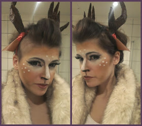Chrix Design: Couture deer makeup