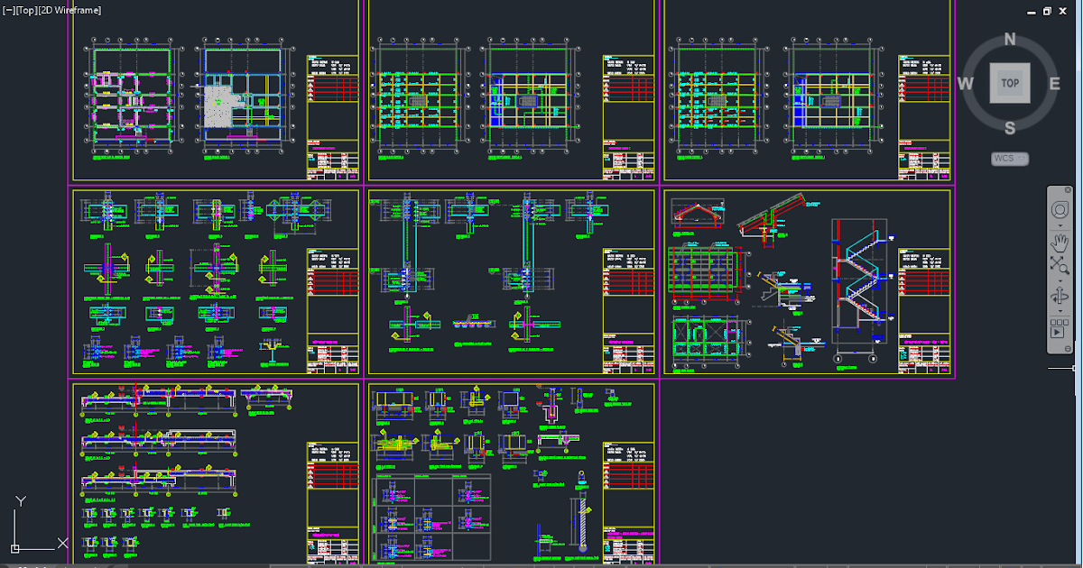 Gambar Detail Penulangan Balok Dwg Trueview Autodesk - IMAGESEE