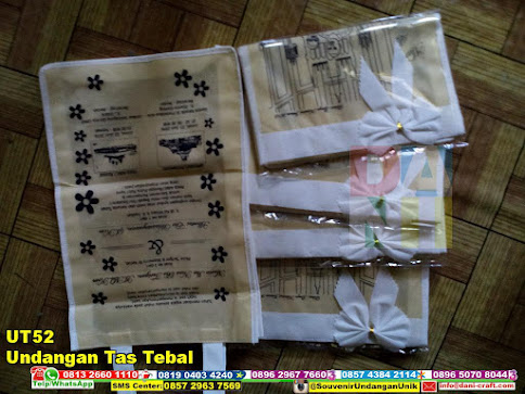 jual Undangan Tas Tebal