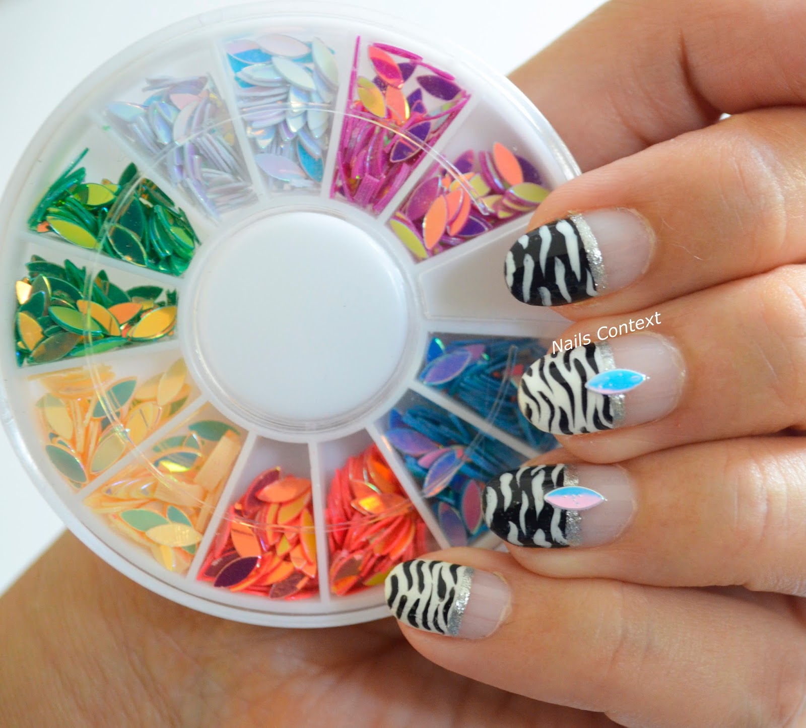 Nails Context: Zebra Nails