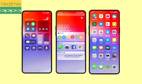 Tema iOS 14 Global Untuk Oppo (ColorOs7) dan Realme Tembus Akar
