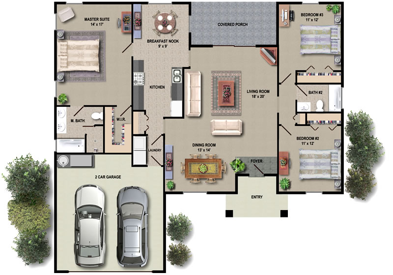 Floor Plans Blueprint