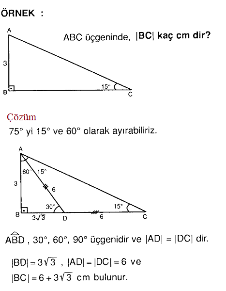 75 15 90 Ucgeni Ozellikleri