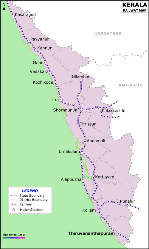 RailMapindia Keralarailwaymap