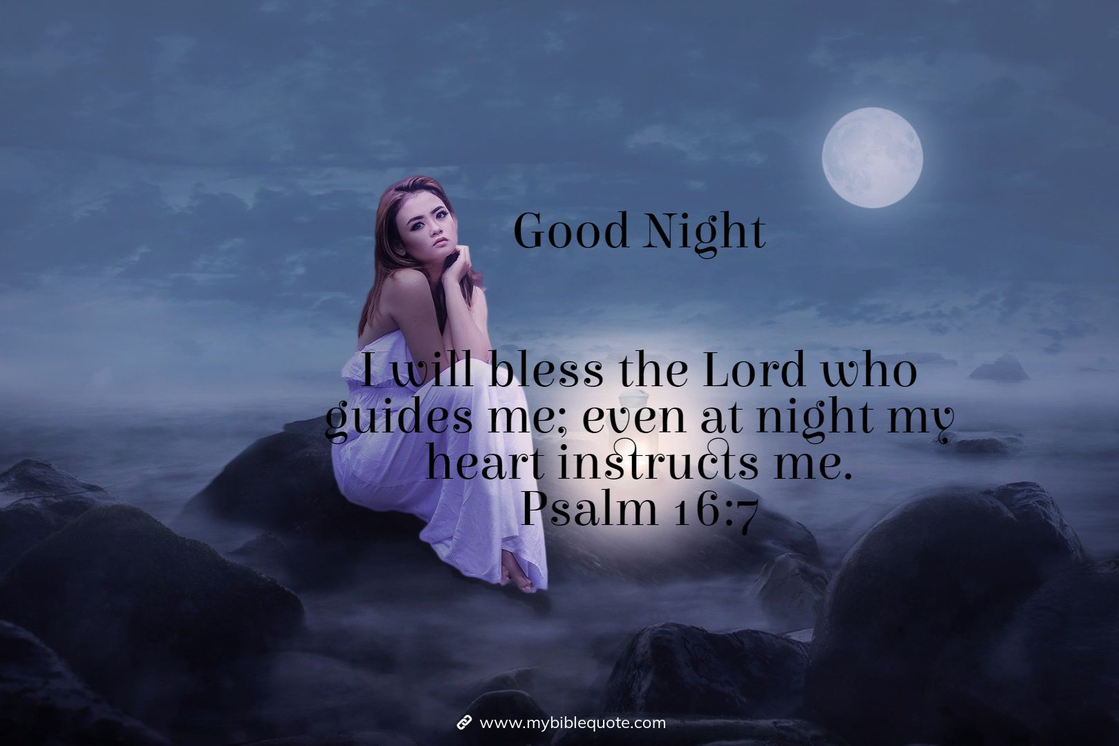 Good Night Bible Verses Images: End Your Day with Peace and Inspiration