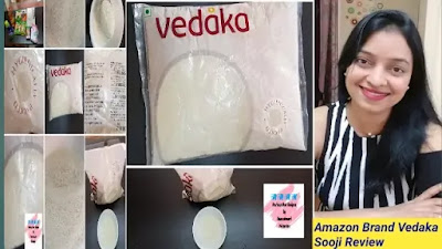 amazon brand vedaka sooji pantry review, vedaka brand review, amazon product review