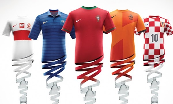 Nuevas camisetas Nike de Portugal, Francia, Holanda, Croacia y Polonia