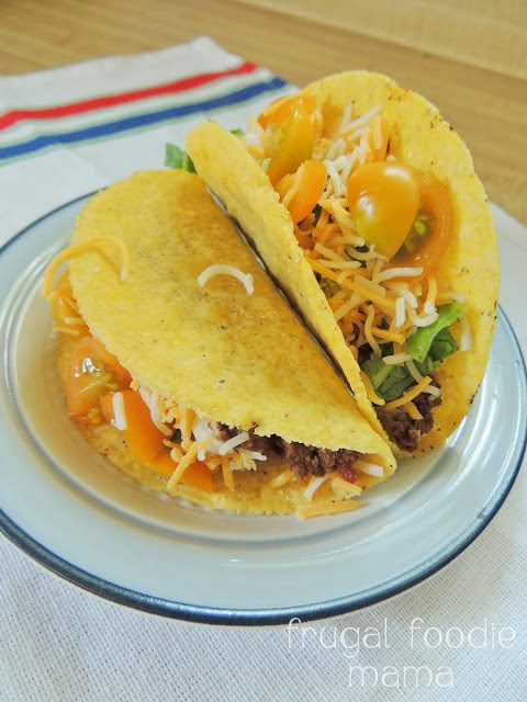 3-Ingredient Crock Pot Beef Tacos from www.thefrugalfoodiemama.com 3-Ingredient Crock Pot Beef Tacos from www.thefrugalfoodiemama.com