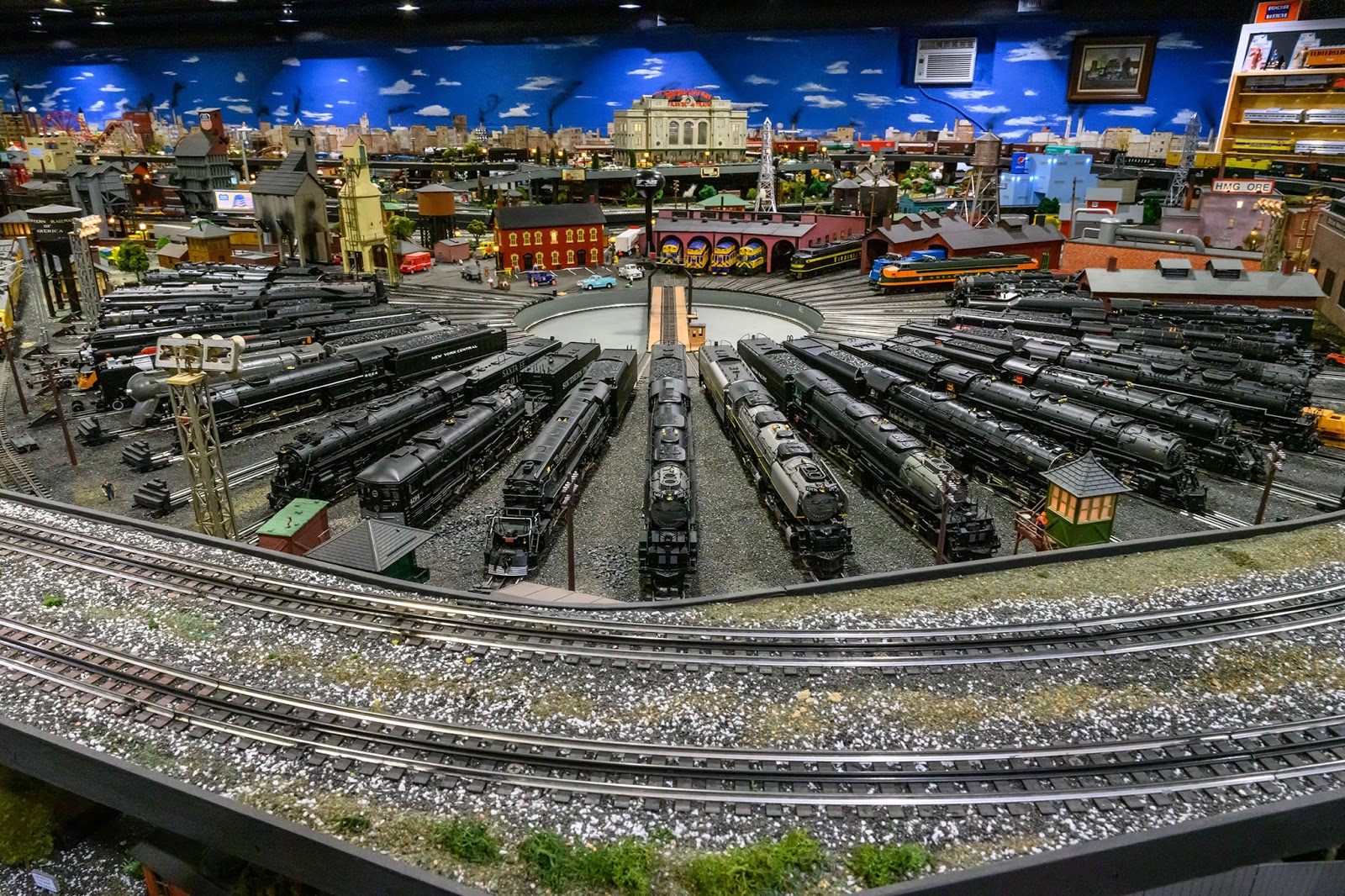 Bubba's Garage A Stop at Corner Field Railroad Museum