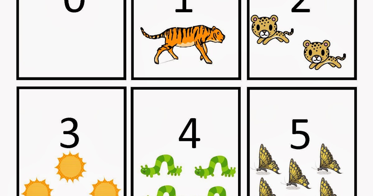 Made By Martha Number Flashcards 1 20