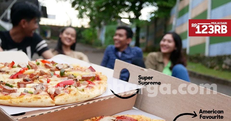 Promo PHD Terbaru Double Box Paket 2 Pizza Harga Mulai 100