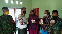 Melalui Dana Desa, Pemdes Lewintana Salurkan BLT Untuk Warga Terdampak Pandemi Covid -19