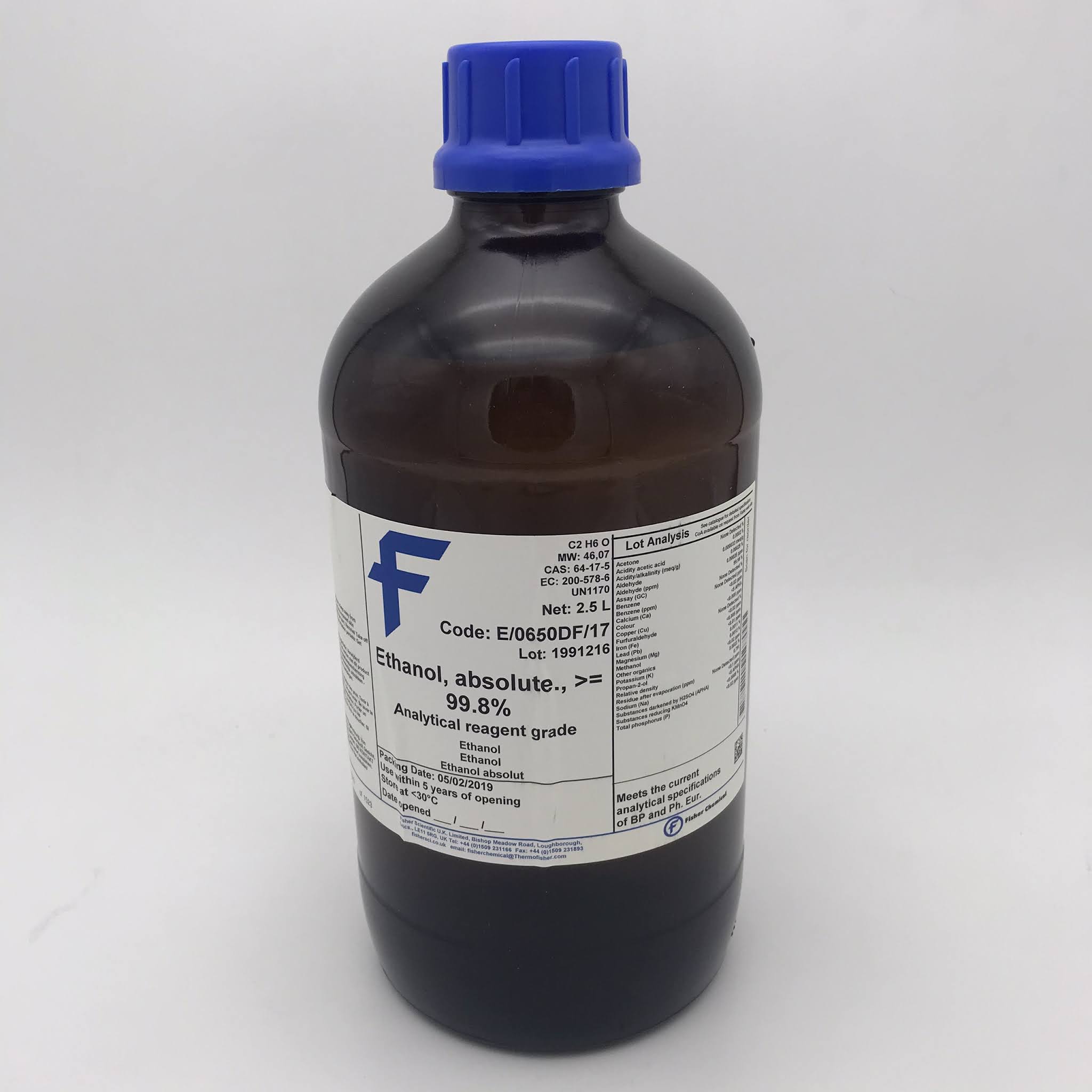 Ethanol Absolute 99.8 ( AR Grade)