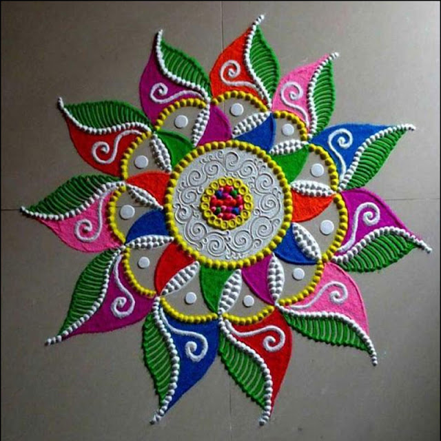 2023 Border Rangoli Design Ideas