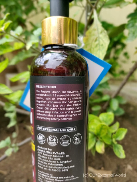 POSITIVE Root Therapy + Advanced Onion Oil for Hair Growth - Review