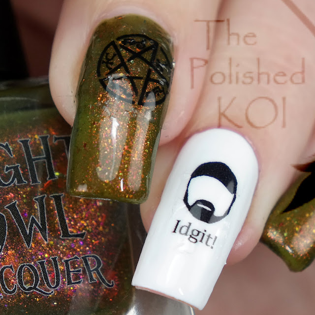 Night Owl Lacquer - Idjits! Night Owl Lacquer - Idjits!