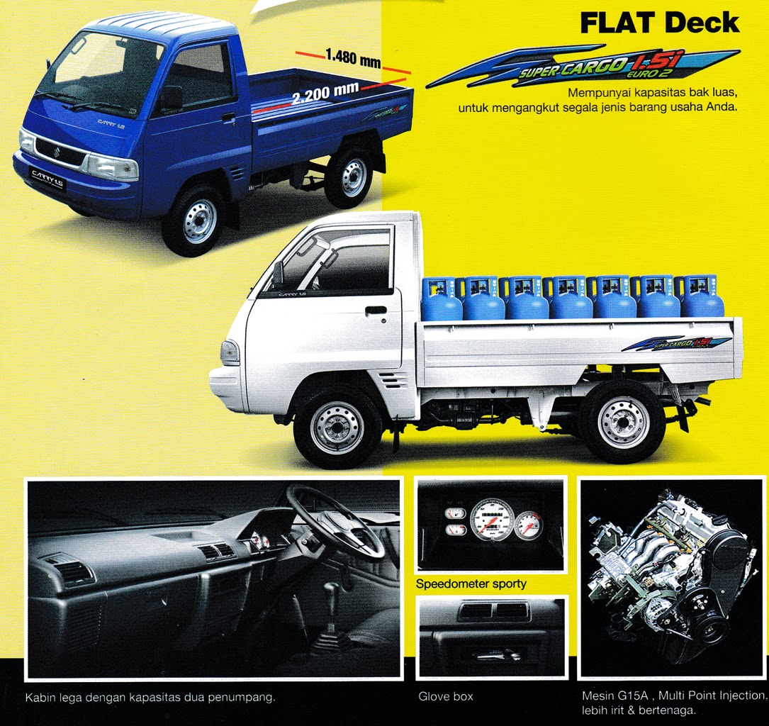 Brosur dan Spek Suzuki Pickup
