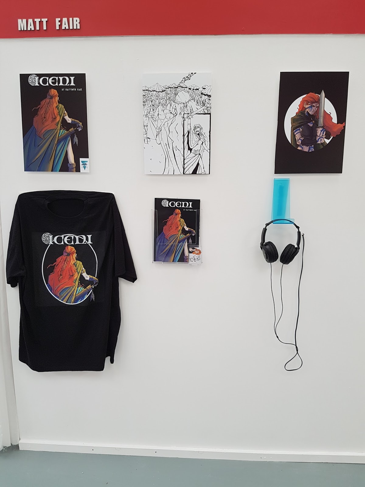 Cartoon and Comic Arts Degree Show at Staffs Uni