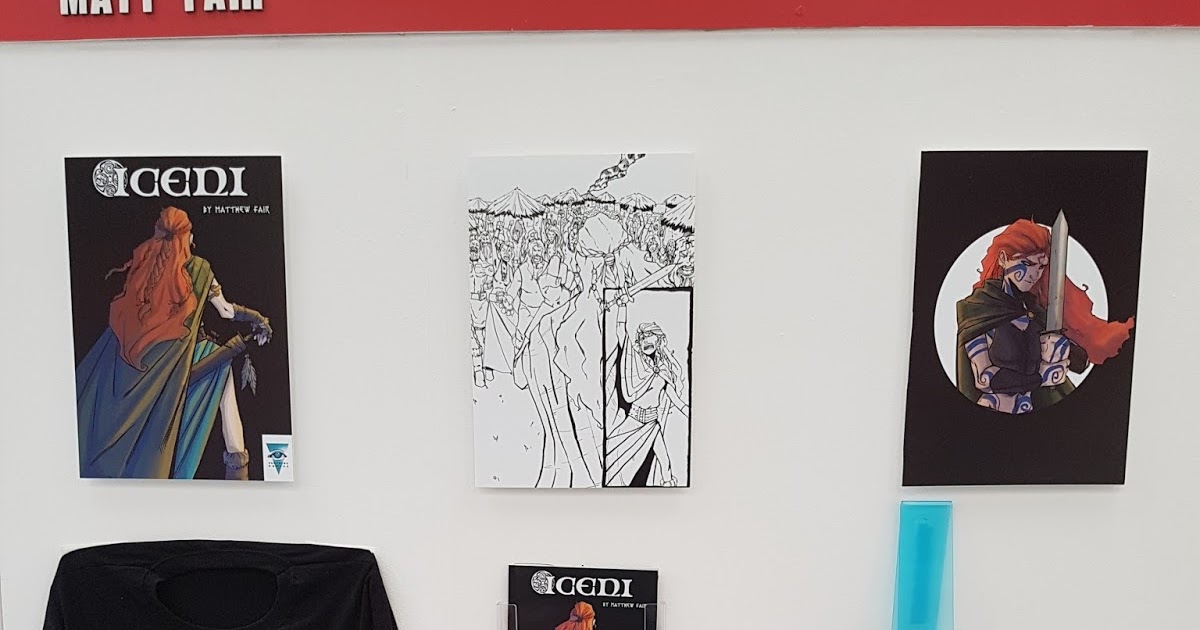 Cartoon and Comic Arts Degree Show at Staffs Uni