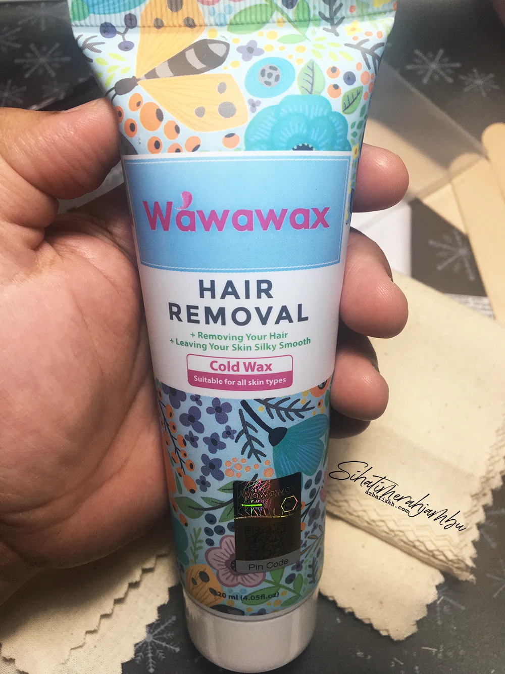Wawawax Hair Removal Organic Natural Cold Wax