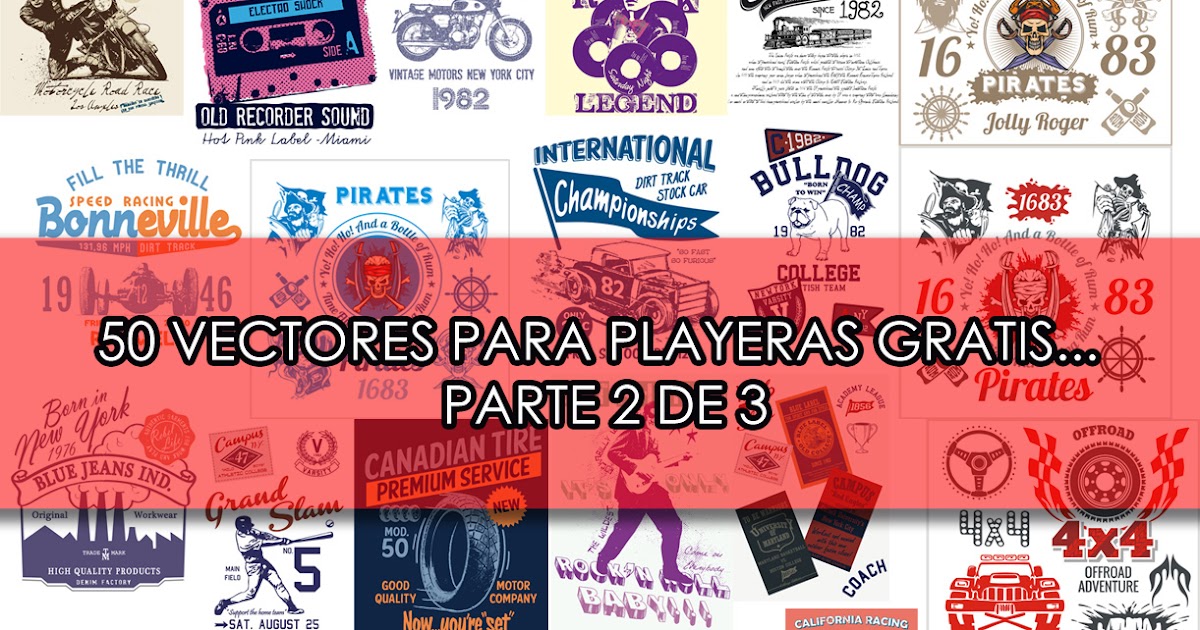 PACK CON 50 DISEÑOS PARA PLAYERAS POLERAS, REMERAS O CUALQUIER ARTÍCULO ...