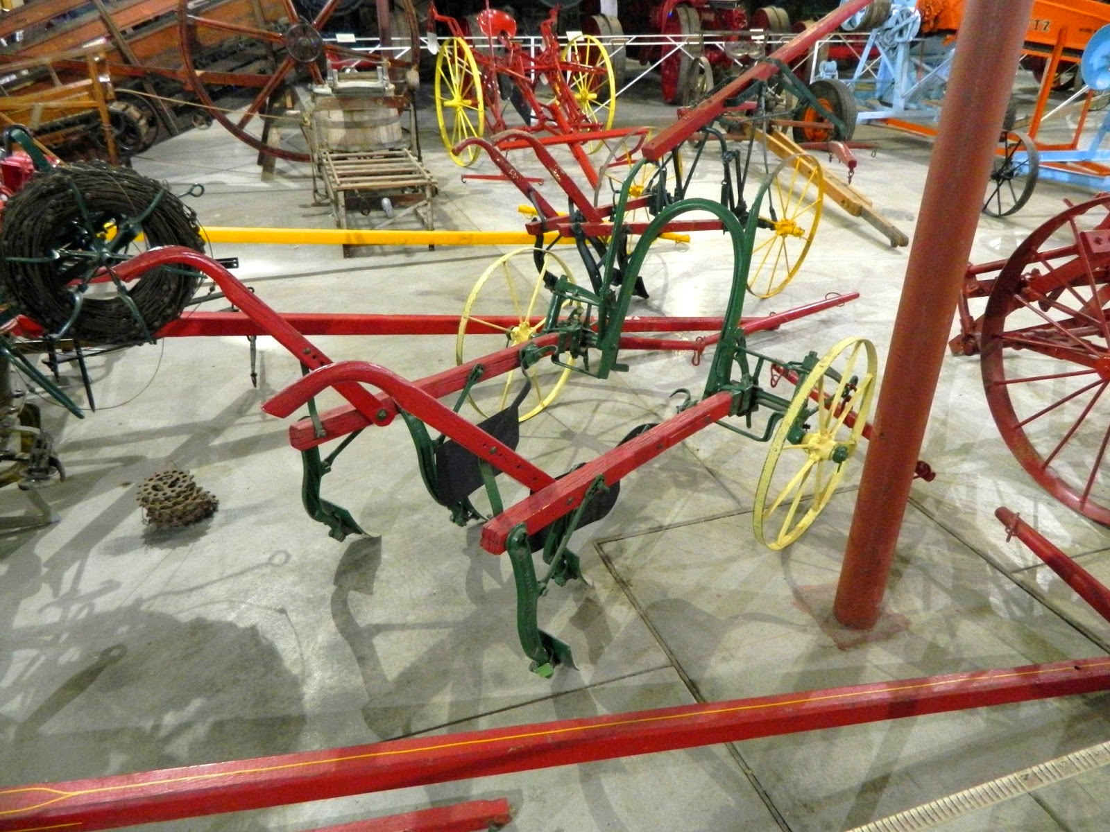 Stuhr Museum of the Prairie Pioneer's Cultivators Late 19th to Early