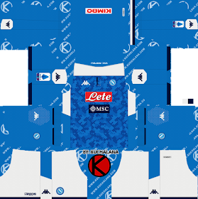 SSC Napoli 2019/2020 Kit - Dream League Soccer Kits