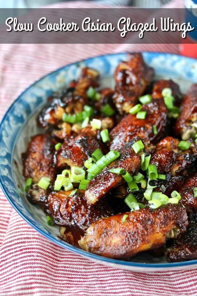 Slow Cooker Asian Glazed Wings