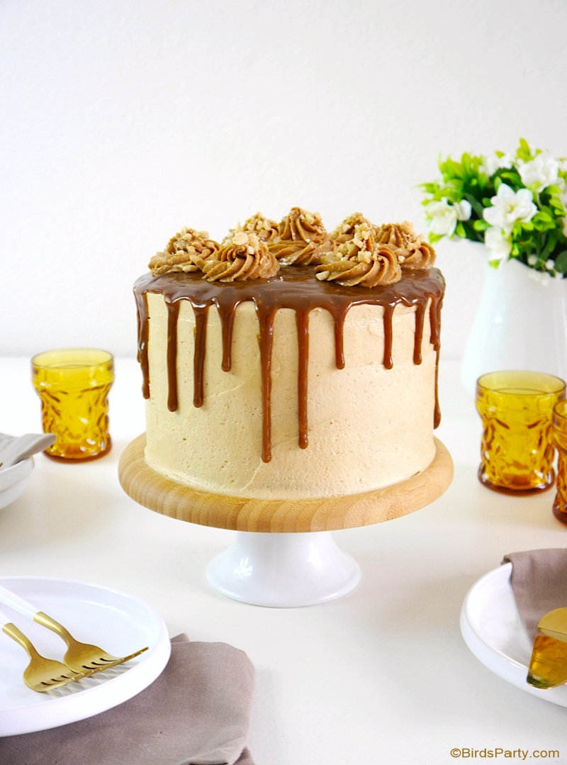 Peanut Butter Celebration Cake Party Ideas Party Printables Blog
