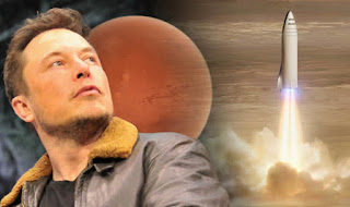 Musk aiming for Mars Elon Musk Mars Big Falcon Rocket