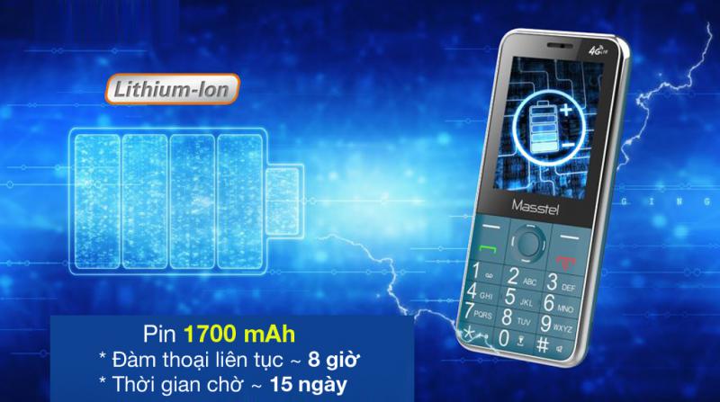 Điện thoại di động Masstel izi 50 4G - Chính hãng