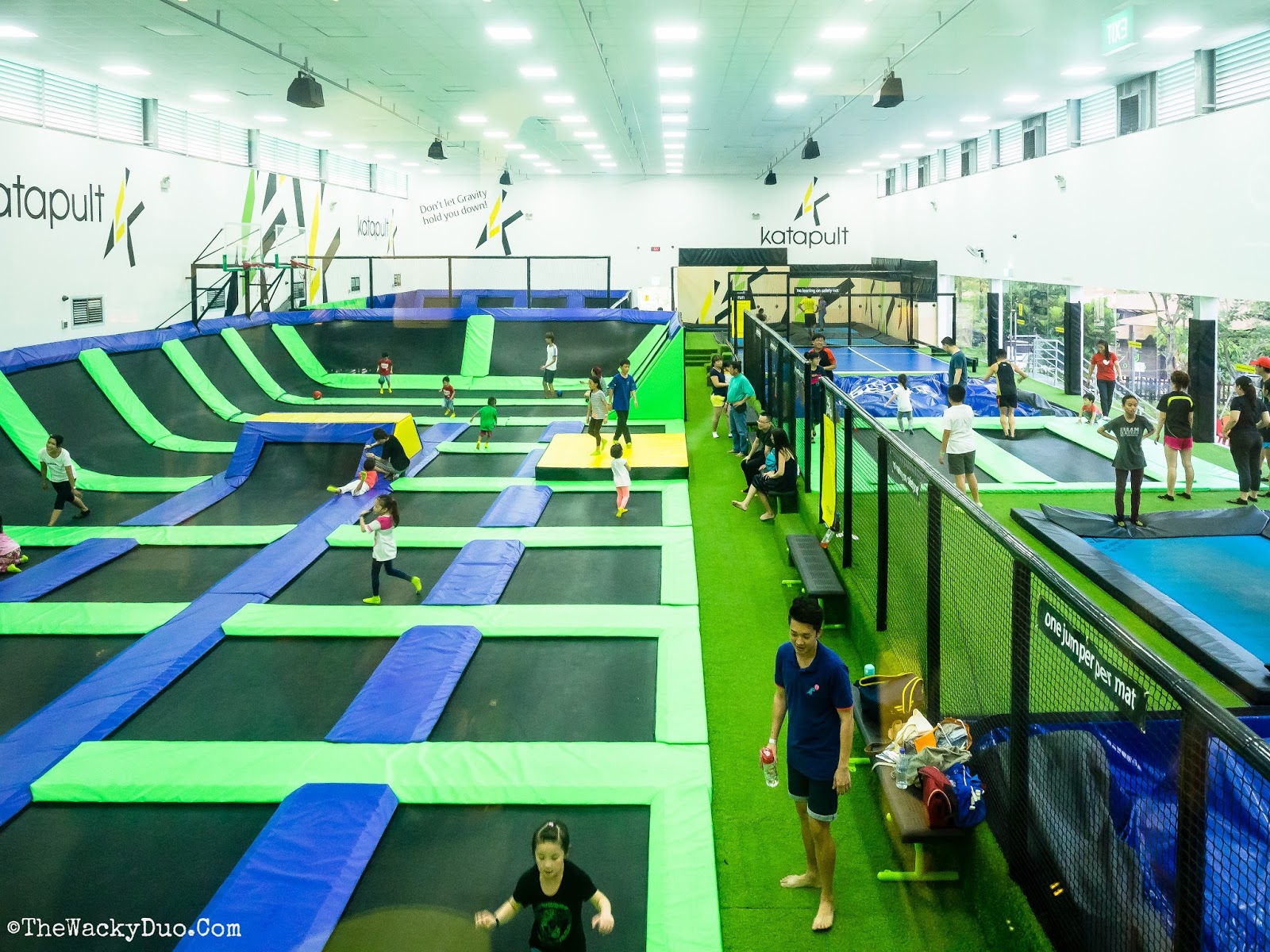 Katapult Trampoline Park ORTO review The Wacky Duo