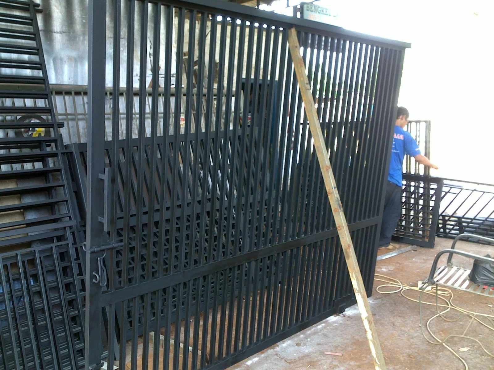 Harga Pintu Pagar minimalis murah per meter