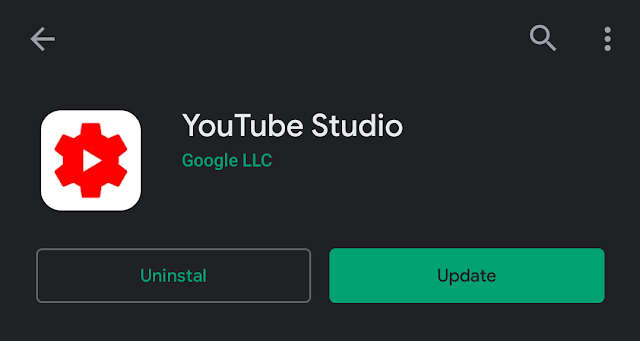 Membuat tag di youtube studio Android